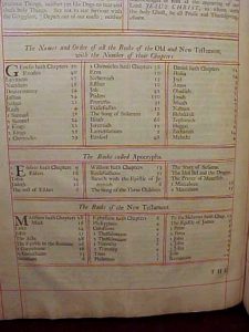 1717 King George 1st Bible AKA The Vinegar Bible